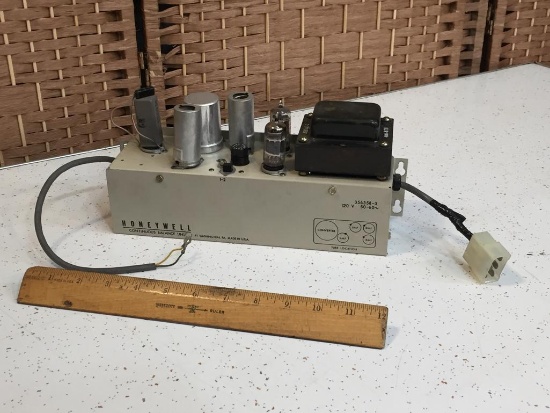 HoneyWell 356358-3 Continuous Balance Unit / Vintage Rare Tube Regulator