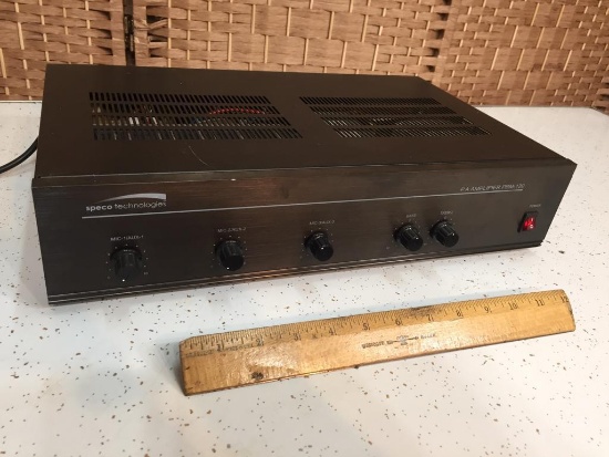 Speco Technologies PBM-120 120W PA Amplifier
