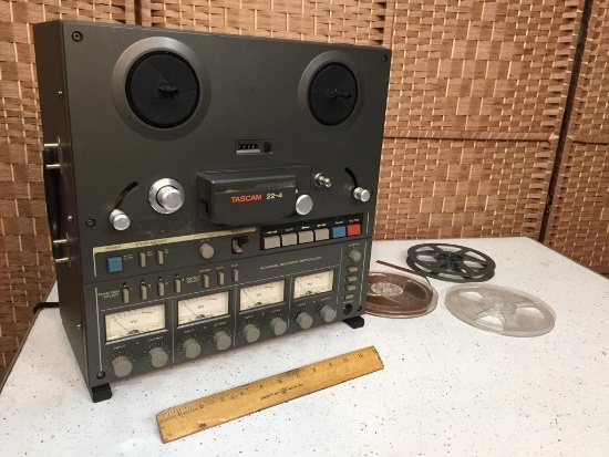 Vintage Teac / Tascam 22-4 Reel to Reel Multi Track Tape Recorder