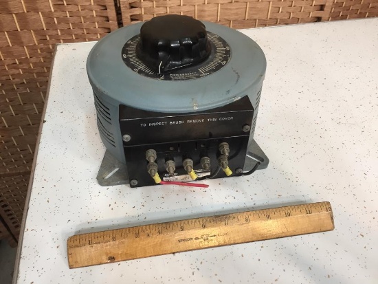 Powerstat Type 246 15A Variable VARIAC Transformer