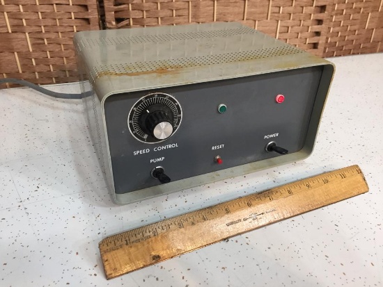 Lastec Laser Technology MANUAL Variable Speed Pump Controller