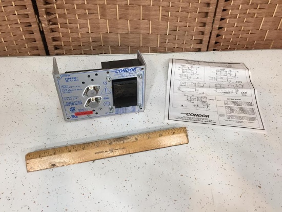 Condor HN12-5.1-A+ DC Power Supply 12VDC @ 5.1A - NEW
