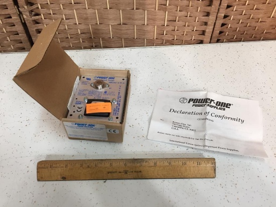 Power-One HB200-0.12-A DC Power Supply 200VDC @ 120mA - NEW