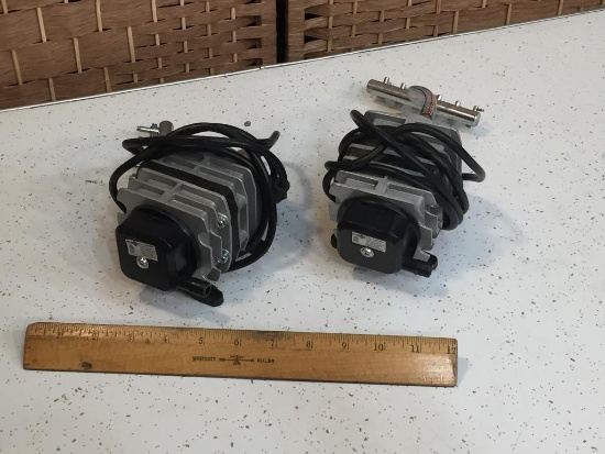 ECOPLUS 728450 Hydroponic Air Pumps - 2pcs