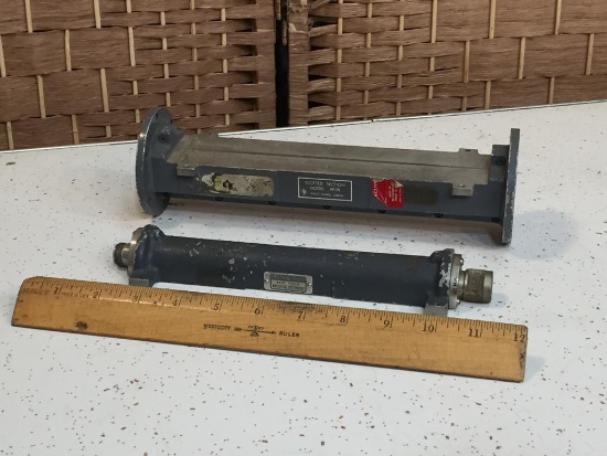 Hewlett Packard HP Agilent J810B & 806B Coaxial & Microwave Slotted Sections - 2pcs