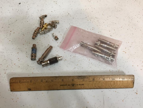 Texscan FP-50 Probe Master PM1087 BNC Signal Attenuators & BNC-RCA Adapters - 16pcs