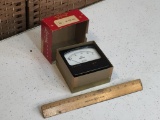 Vintage Triplett Model 430 AC Amperage Analog Gauge 0 - 25A