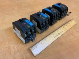 Square D QOB320 20A 3 Pole 120/240VAC 10kA Mini Circuit Breaker - 4pcs