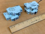 DIN Rail Circuit Breakers 20A 5A 30A 6A Allen Bradley Cutler Hammer Merlin Gerin - 4 pcs