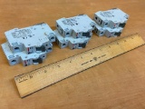 Cutler Hammer WMS1B30 WMS1B15 WMS1B07 WMS1B20 30A 15A 7A 20A DIN Rail Mini Circuit Breakers - 6pcs