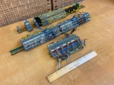DIN Rails with Entrelec / Phoenix Contacts / Terminal Blocks - 3pcs