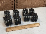Square D 20A & 30A 3 Pole Plug-In Circuit Breakers - 8 pcs