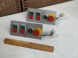 Custom Made Production Line Control Panel - 2 pcs