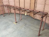 High pressure tank rack 126