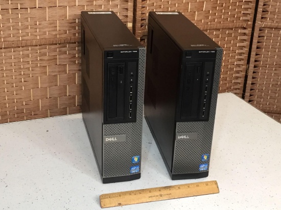 Dell Optiplex 790 SFF Intel Core i5-2400 3.1GHz 4GB 250GB NO OS Desktop Computers - 2pcs