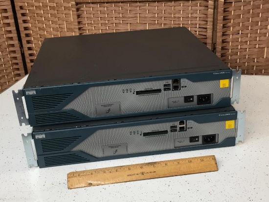Cisco 2800 Series 2821 Integrated Services Routers - 2pcs