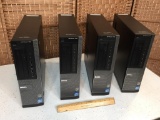 Dell Optiplex 790 SFF Intel Core i5-2400 3.1GHz 4GB 250GB NO OS Desktop Computers - 4pcs