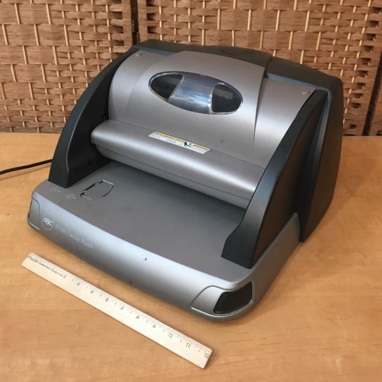 GBC 32160 Electric Paper Punch / Hole Puncher