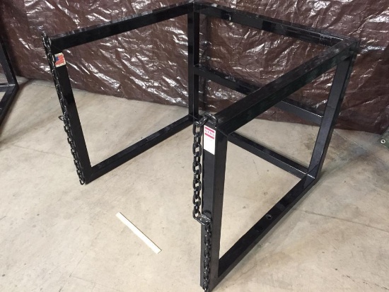 Safe-T-Rack Systems STRS High Pressure Cylinder Tank Storage Rack 36"W x 30"D x x30"H