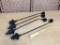 Shure MX418 Microflex Gooseneck Microphones - 4pcs