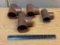 Tee Copper Fittings - 4 pcs