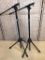 On-Stage Professional Mic Microphone Stand / Tripod / Boom Arm - 2pcs