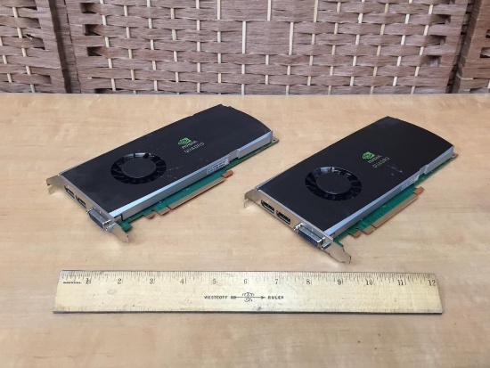nVidia Quadro Video Cards - 2pcs
