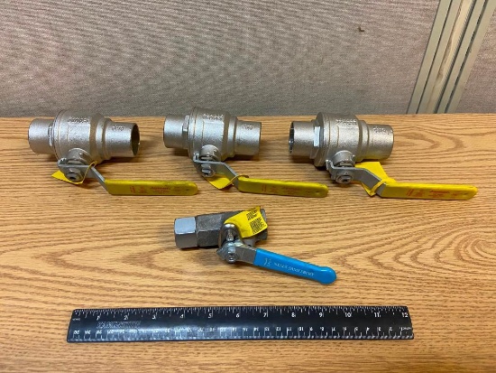 Jomar / Neles JamesBury Ball Valves - 4 pcs