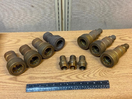 Hansen HK Series Quick Disconnect Couplings - 7pcs
