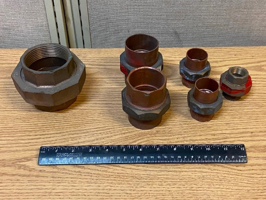 Copper Sweat Fittings - 6pcs