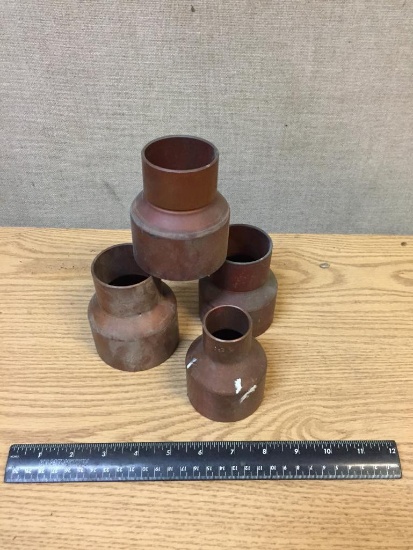 Reducing Copper Fittings - 4 pcs