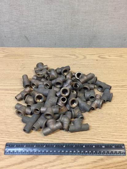 Assorted Sizes Brass TEE Fittings