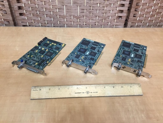 National Instruments IMAQ PCI-1410 & PCI-1405 Video Frame Grabber Cards - 3pcs