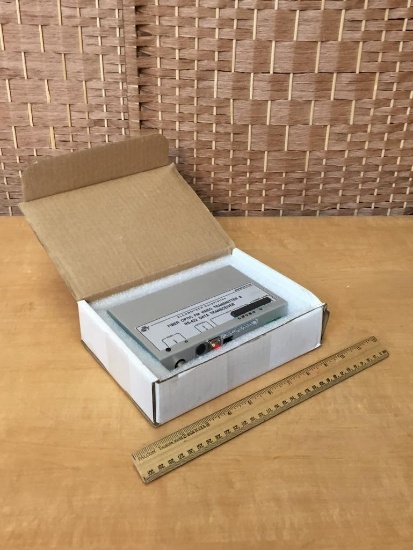 Elcommtech Fiber Optic FM Video Transmitter & RS-422 Data Transceiver