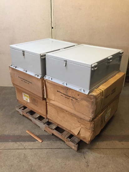 Hoffman A-30H2410GQRLP 30.25x24.25x10 Wall Mount Electrical Enclosure Box - 6pcs