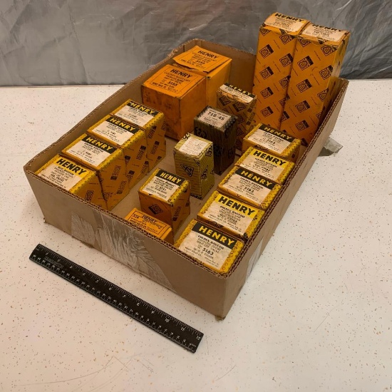 Assorted Sizes Henry Shut-off Valves 5161 6151 5151