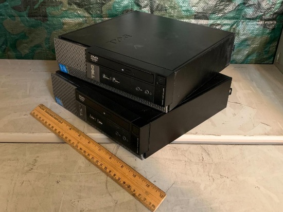 Dell Optiplex 9020 Intel i5-4590S 3.0GHz 8GB 320GB Win 10 SFF Desktop Computers - 2 pcs