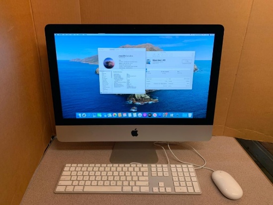 Apple iMac 16,1 A1418 21.5" LCD Intel Dual Core i5 1.6GHz 8GB 1TB MacOS Catalina AIO Computer