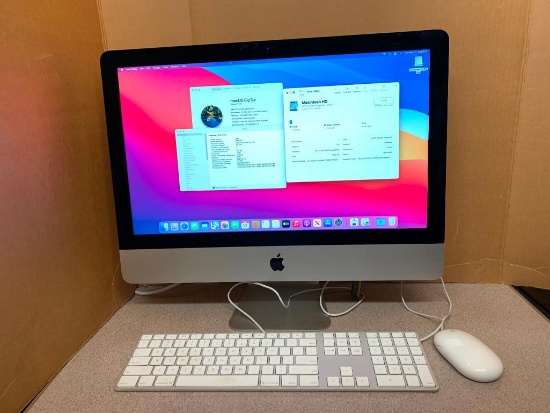 Apple iMac 16,1 A1418 21.5" LCD Intel Dual Core i5 1.6GHz 8GB 1TB MacOS Big Sur AIO Desktop Computer
