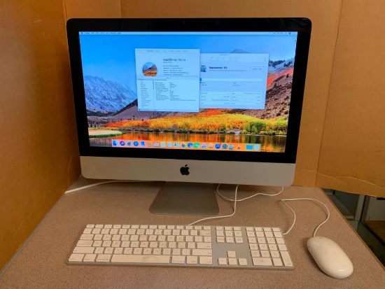 Apple iMac 12,1 A1311 21.5" LCD Intel Core i5 2.5GHz 4GB 500GB Mac OS High Sierra Desktop Computer