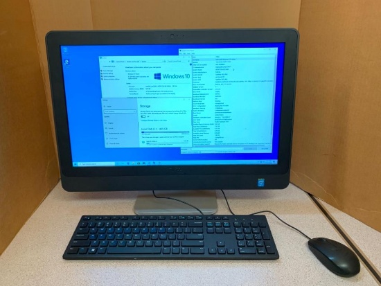 Dell Optiplex 9020 23" LCD AIO Intel i5-4570S 2.9GHz 8GB 500GB HDMI Win 10 Desktop Computer