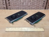 nVidia Quadro Video Cards - 2pcs