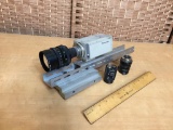 Panasonic WV-BP134E / Watec W105BE CCTV Cameras & Zoom Lens - 3pcs
