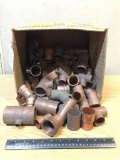 Assorted Copper Fittings Elbow Tees Reducing