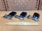 Sapphire Half Height 512MB PCIE HDMI DVI VGA Video Cards - 3pcs