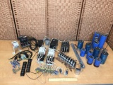 Assorted Electric Components Relays Terminal Blocks Circuit Breakers Solenoid Valves Capacitors