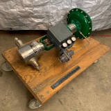 Fisher Controls Type 667 Diaphragm Actuator & DFT Valve