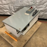 Allen Bradly Industrial Electrical Enclosure with 709-D0D103 Motor Starter & Current Limiter