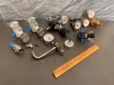 Assorted Pressure & Gas Regulators