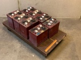 Asssorted Trojan T-125/240Ah T-145/260Ah 6V Flooded Lead Acid Golf Cart Batteries - 8 pcs
